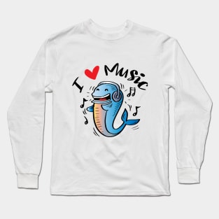 cute dolphin Long Sleeve T-Shirt